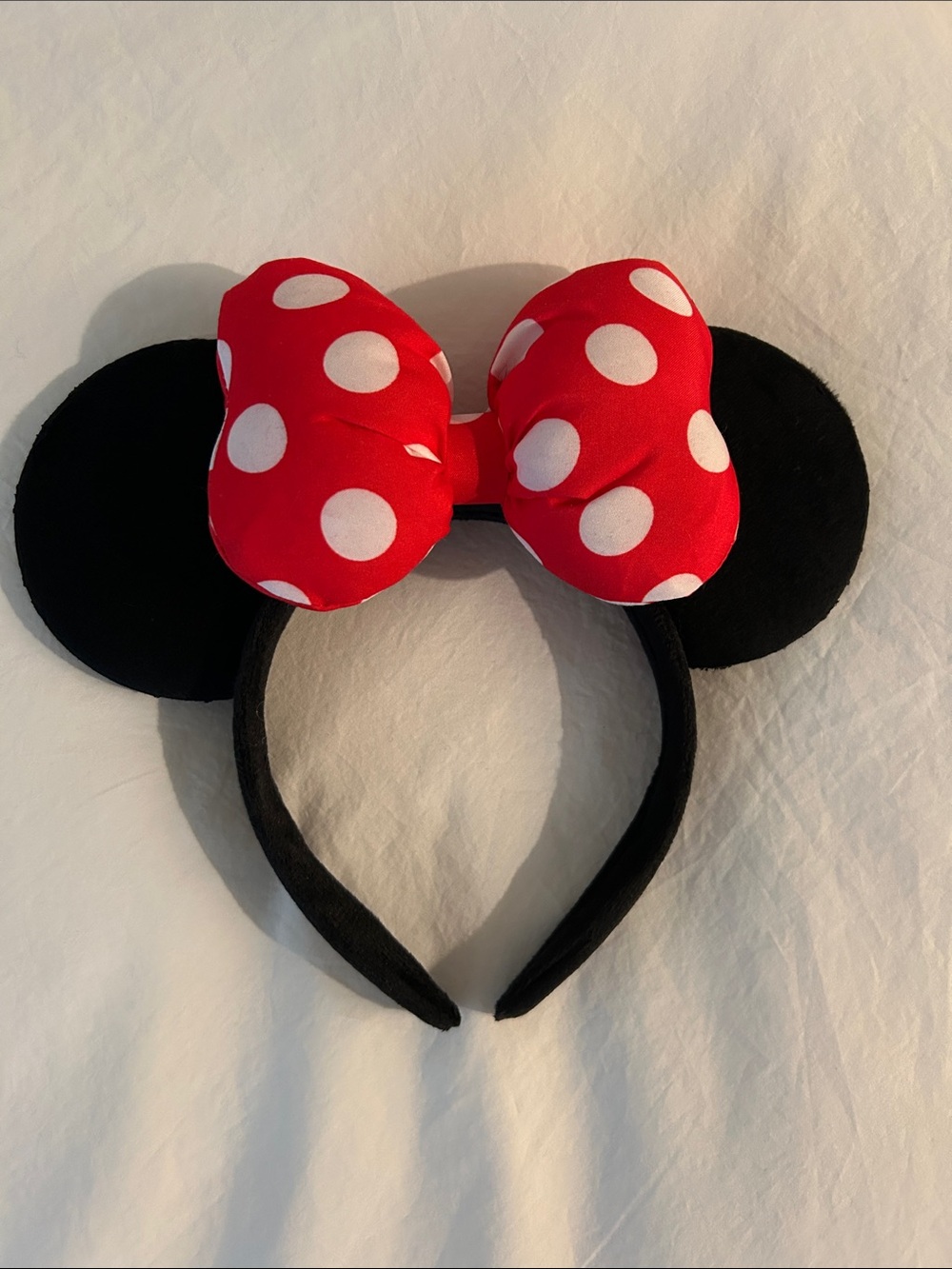 NEW Minnie Mouse Ears Polka Dot Headband